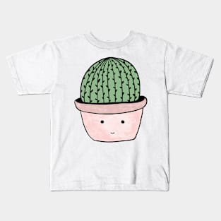 Cute smiling cactus Kids T-Shirt